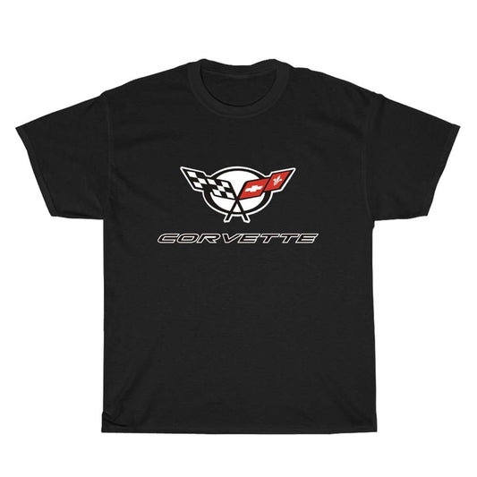 Corvette Logo Men's Unisex T Shirt Size S to 3XL
