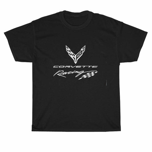 Corvette Racing C8 Logo Unisex Men's T Shirt Size S to 3XL
