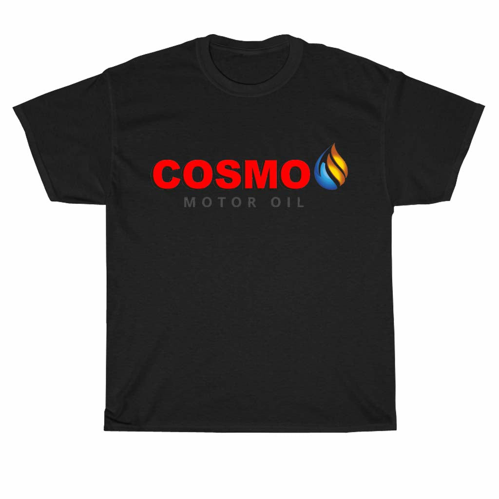 Cosmo Motor Oil Logo Unisex Men's T Shirt Size S to 3XL
