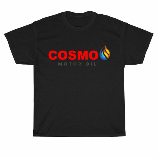 Cosmo Motor Oil Logo Unisex Men's T Shirt Size S to 3XL