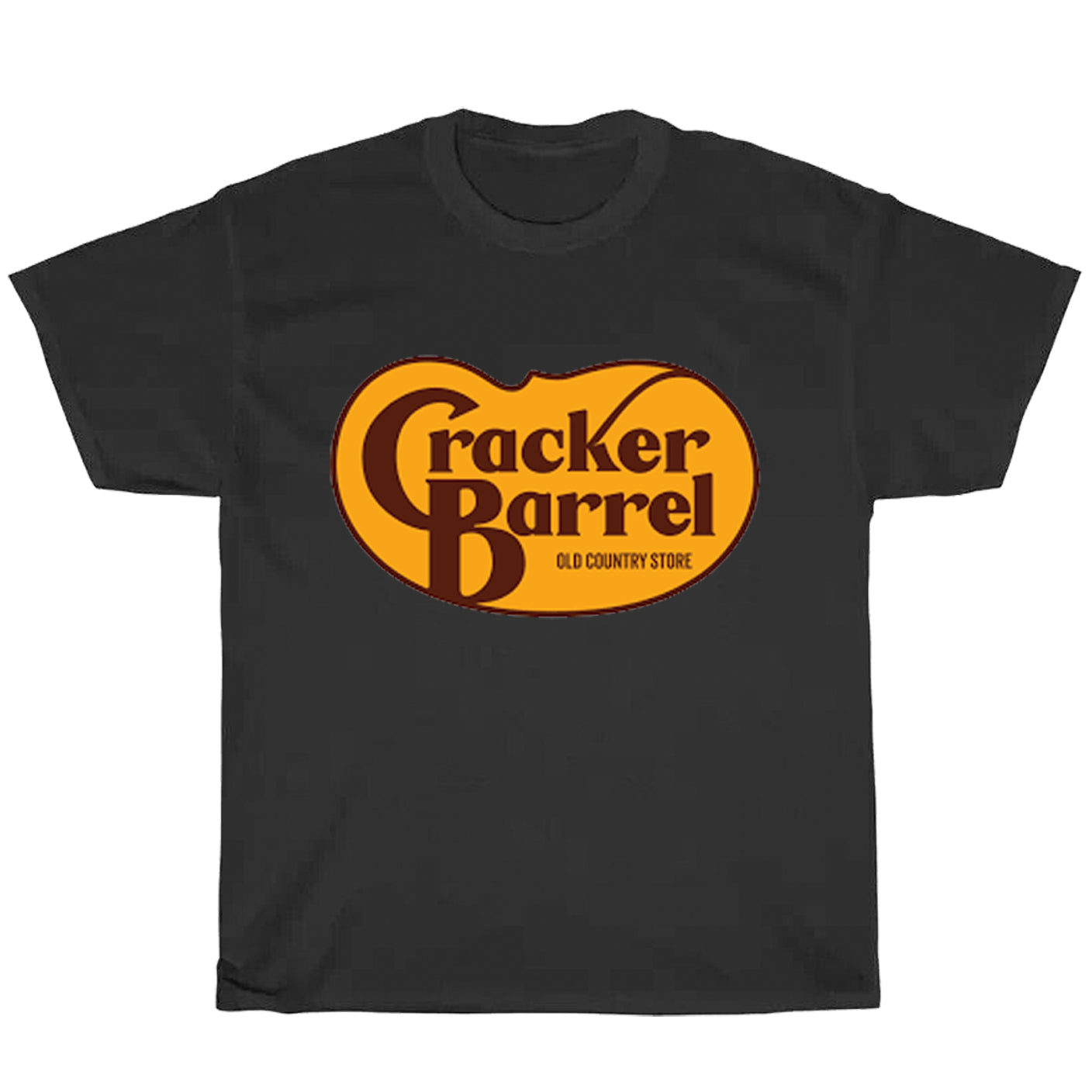Cracker Barrel Restaurant Logo Men's Unisex T Shirt Size S to 3XL
