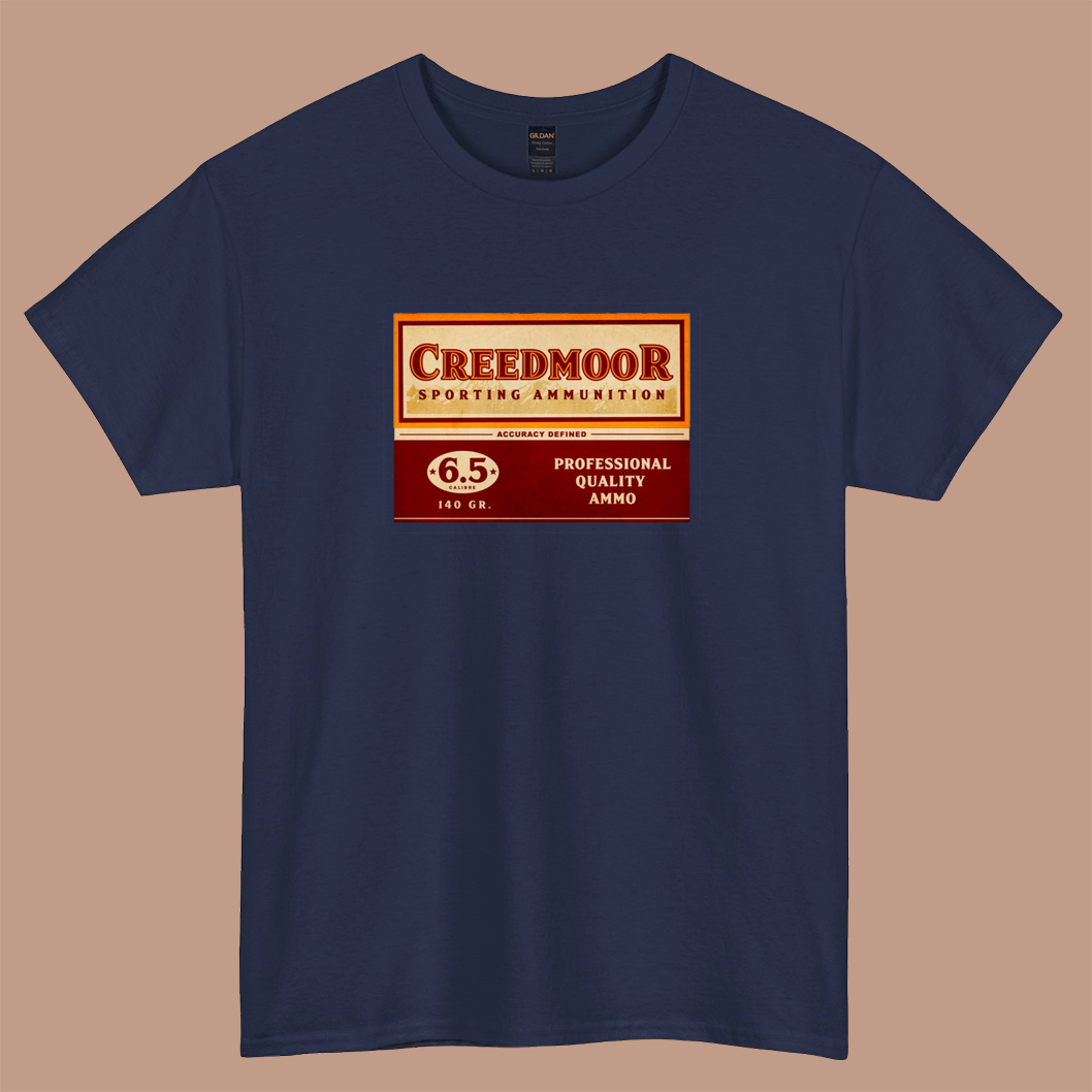 Creedmoor Sporting Ammunition LOGO short sleeve t shirt S-3XL -P