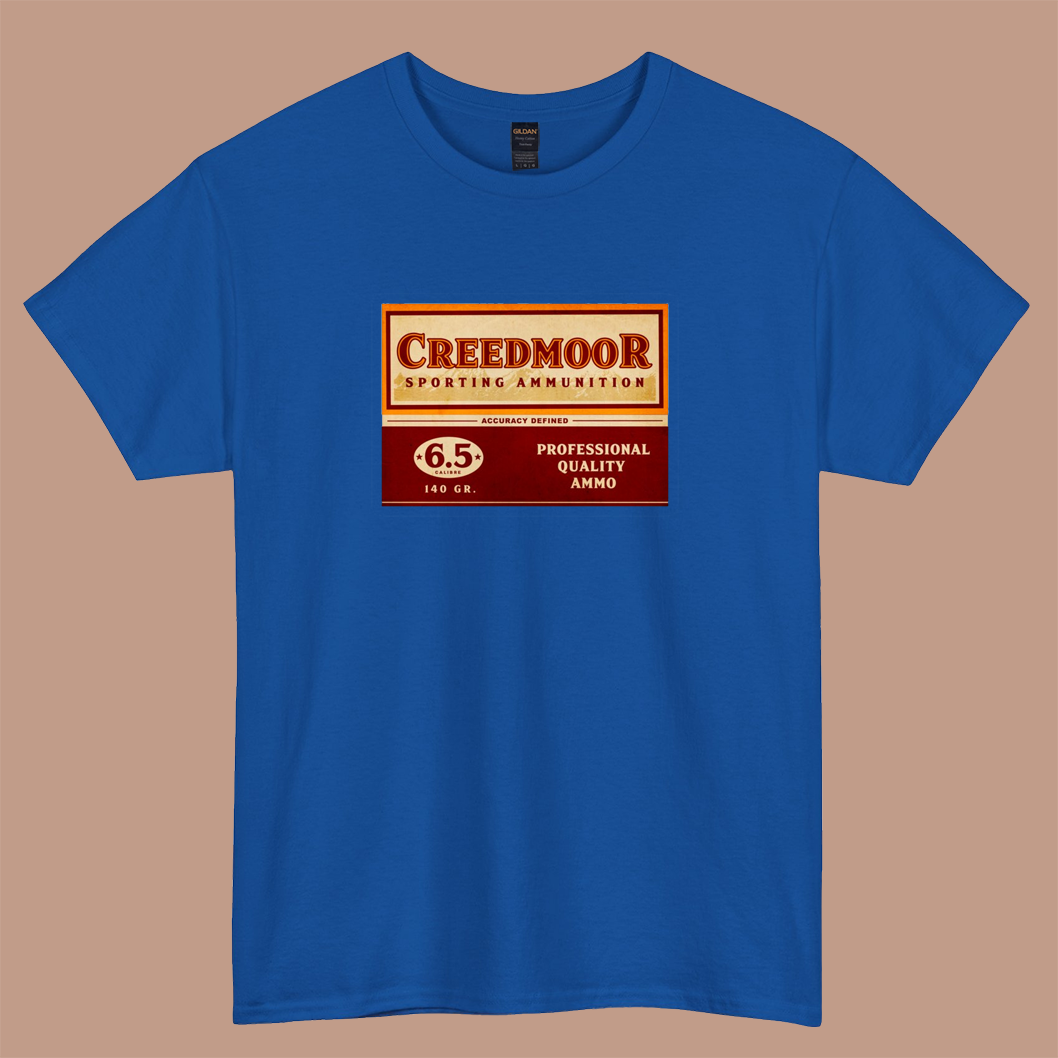 Creedmoor Sporting Ammunition LOGO short sleeve t shirt S-3XL -P