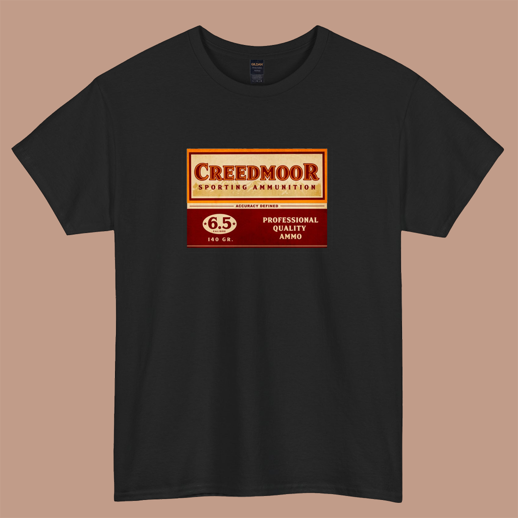 Creedmoor Sporting Ammunition LOGO short sleeve t shirt S-3XL -P
