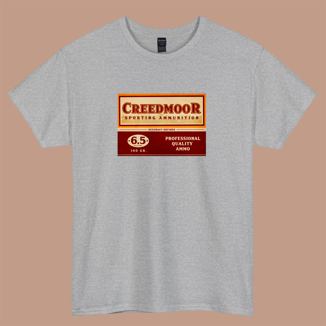 Creedmoor Sporting Ammunition LOGO short sleeve t shirt S-3XL -P