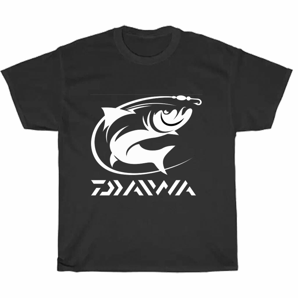 DAIWA Bait Them Up Fishing Brand Logo Men's Unisex T Shirt Size S to 3XL