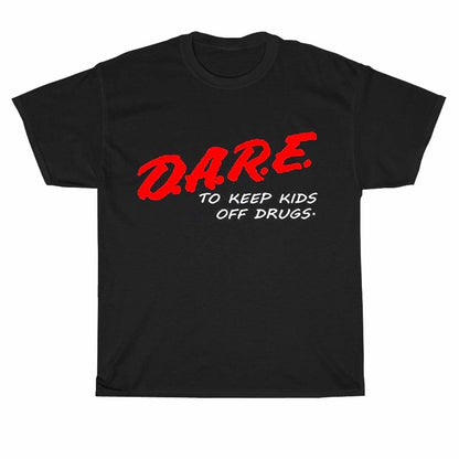 DARE To Keep Kids Off Drugs Logo Unisex Men's T Shirt Size S to 3XL