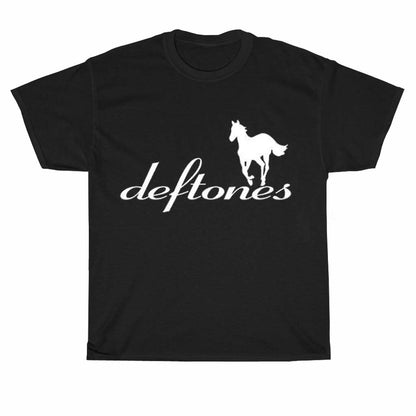 DEFTONES White Pony HOrse Rock Band Logo Unisex Men's T Shirt Size S to 3XL