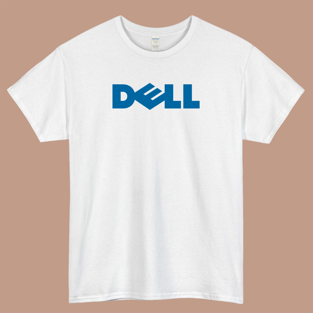 DELL Logo Mens Unisex Short Sleeve T-Shirt Size S-3XL