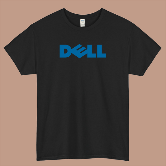 DELL Logo Mens Unisex Short Sleeve T-Shirt Size S-3XL