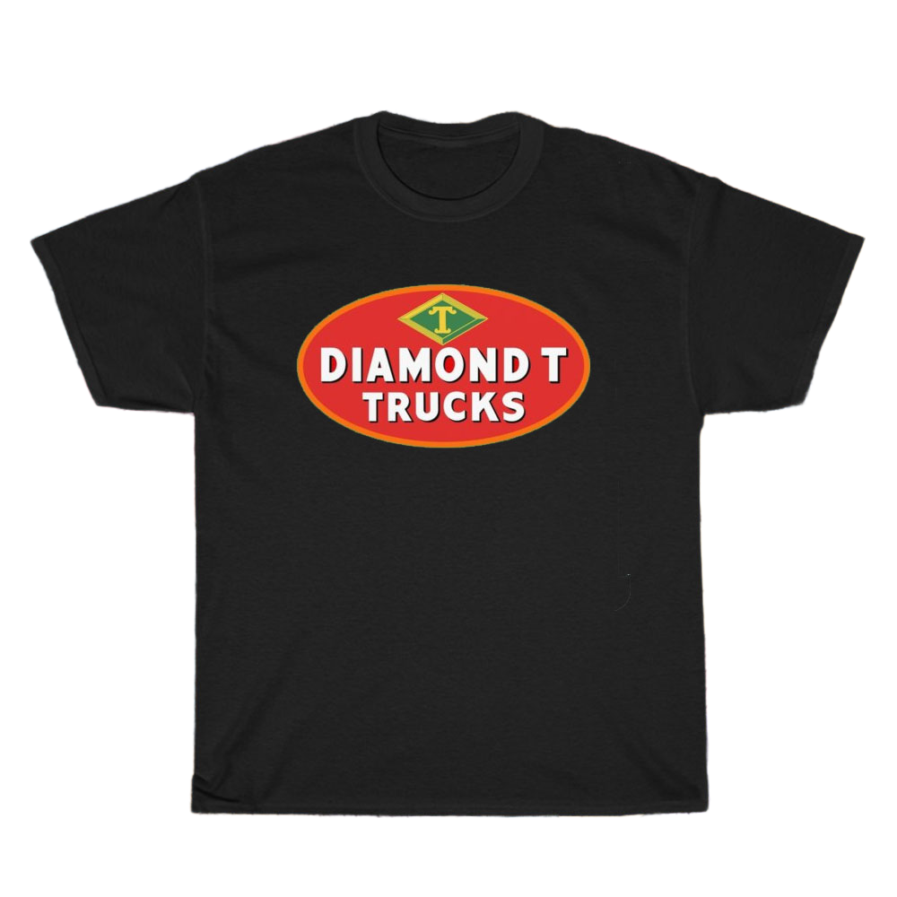 DIAMOND T TRUCKS Logo Men's Unisex T Shirt Size S to 3XL