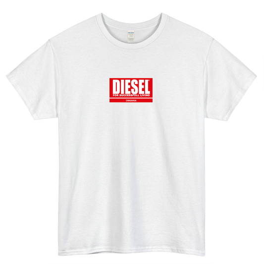 DIESEL SUCCESSFUL LIVING RACING LOGO short SLEEVE T SHIRT -P