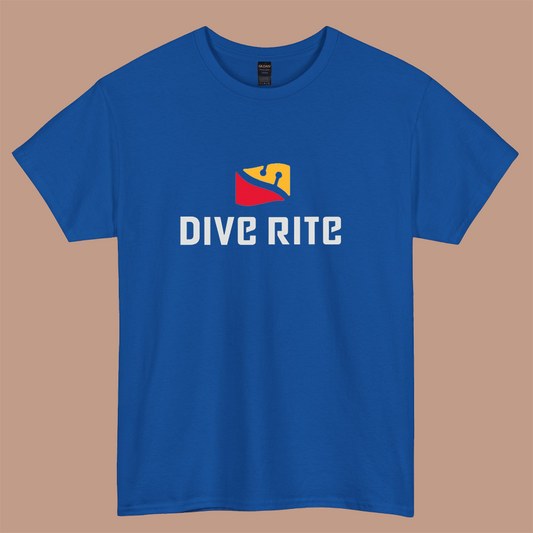 DIVE RITE LOGO short sleeve t shirt S-3XL-P