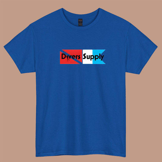 DIVERS SUPPLY logo short sleeve t shirt S-3XL-P