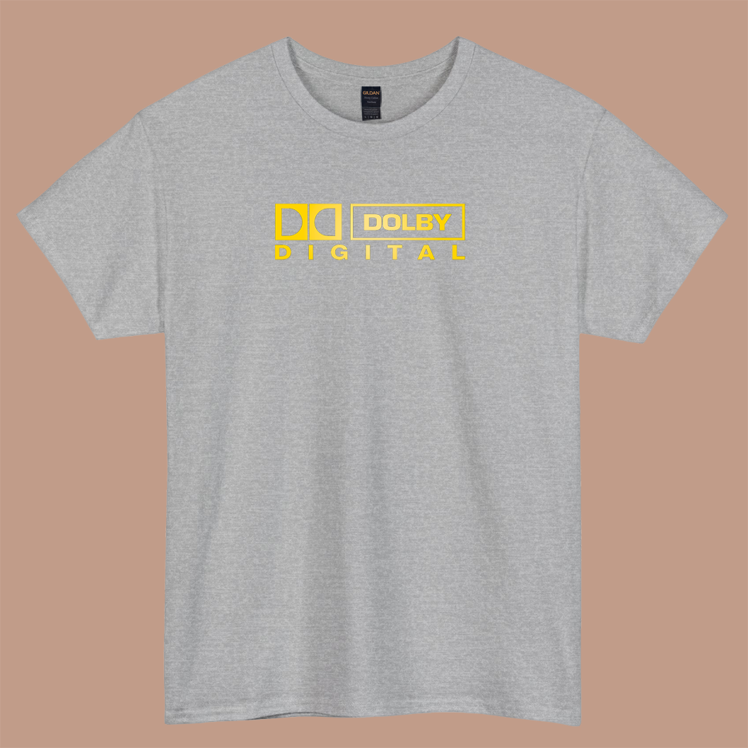 DOLBY DIGITAL logo 1 short SLEEVE T SHIRT -P