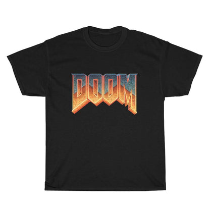 DOOM Logo Men's Unisex T Shirt Size S to 3XL