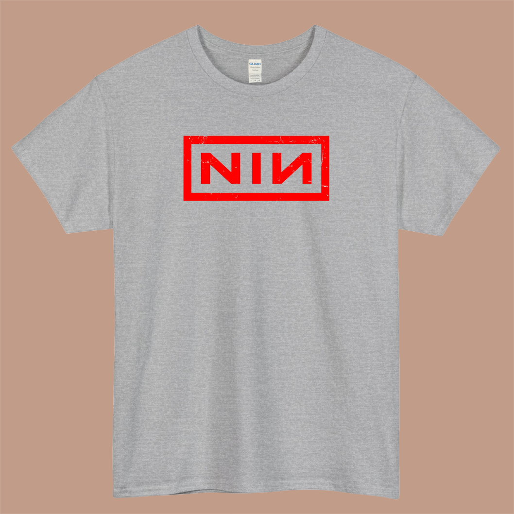 DUK FAT - NIN Band Logo Mens Unisex Short Sleeve T-Shirt Size S-3XL - P