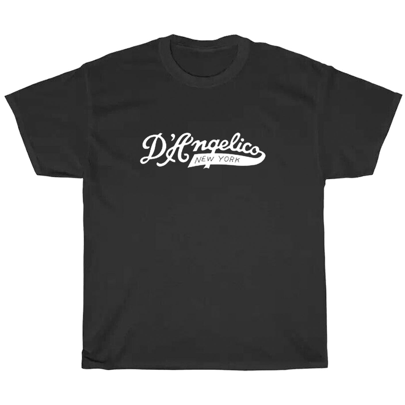 D'Angelico Guitars Logo Men's Unisex T Shirt Size S to 3XL