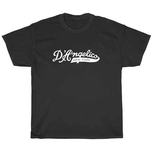 D'Angelico Guitars Logo Men's Unisex T Shirt Size S to 3XL
