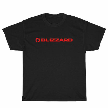Dark Blue Color Blizzard Ski Logo Unisex Men's T Shirt Size S to 3XL