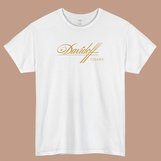 Davidoff Cigars Dominican Cigars Logo Mens Unisex Short Sleeve T-Shirt Size S-3XL - P