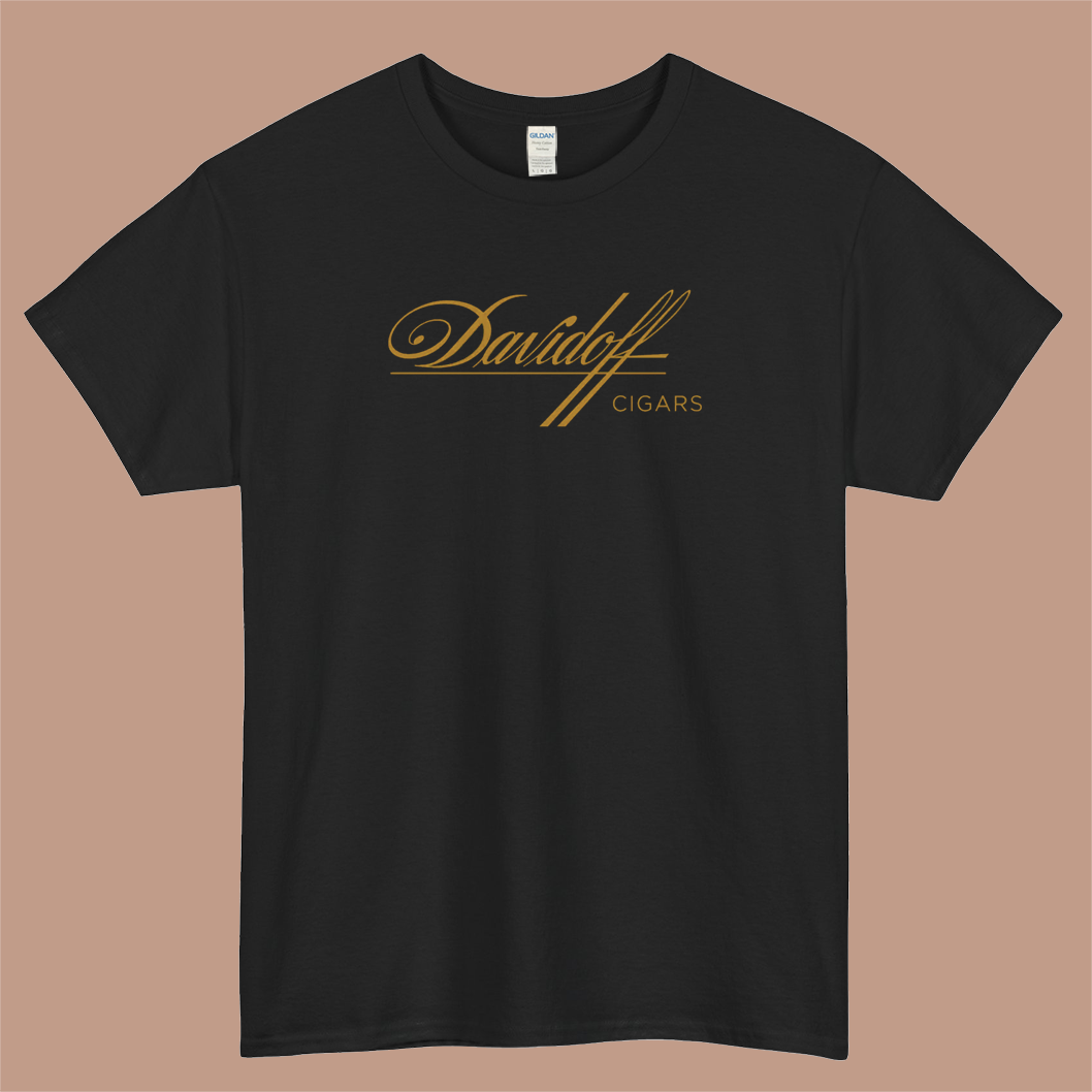 Davidoff Cigars Dominican Cigars Logo Mens Unisex Short Sleeve T-Shirt Size S-3XL - P