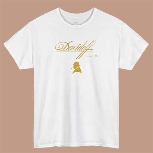 Davidoff Cigars Postcard Logo Mens Unisex Short Sleeve T-Shirt Size S-3XL - P