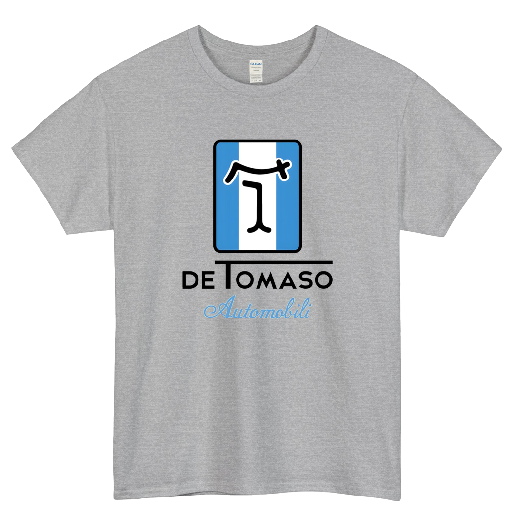DeTomaso Automobili Logo Mens Unisex Short Sleeve T-Shirt Size S-3XL - P