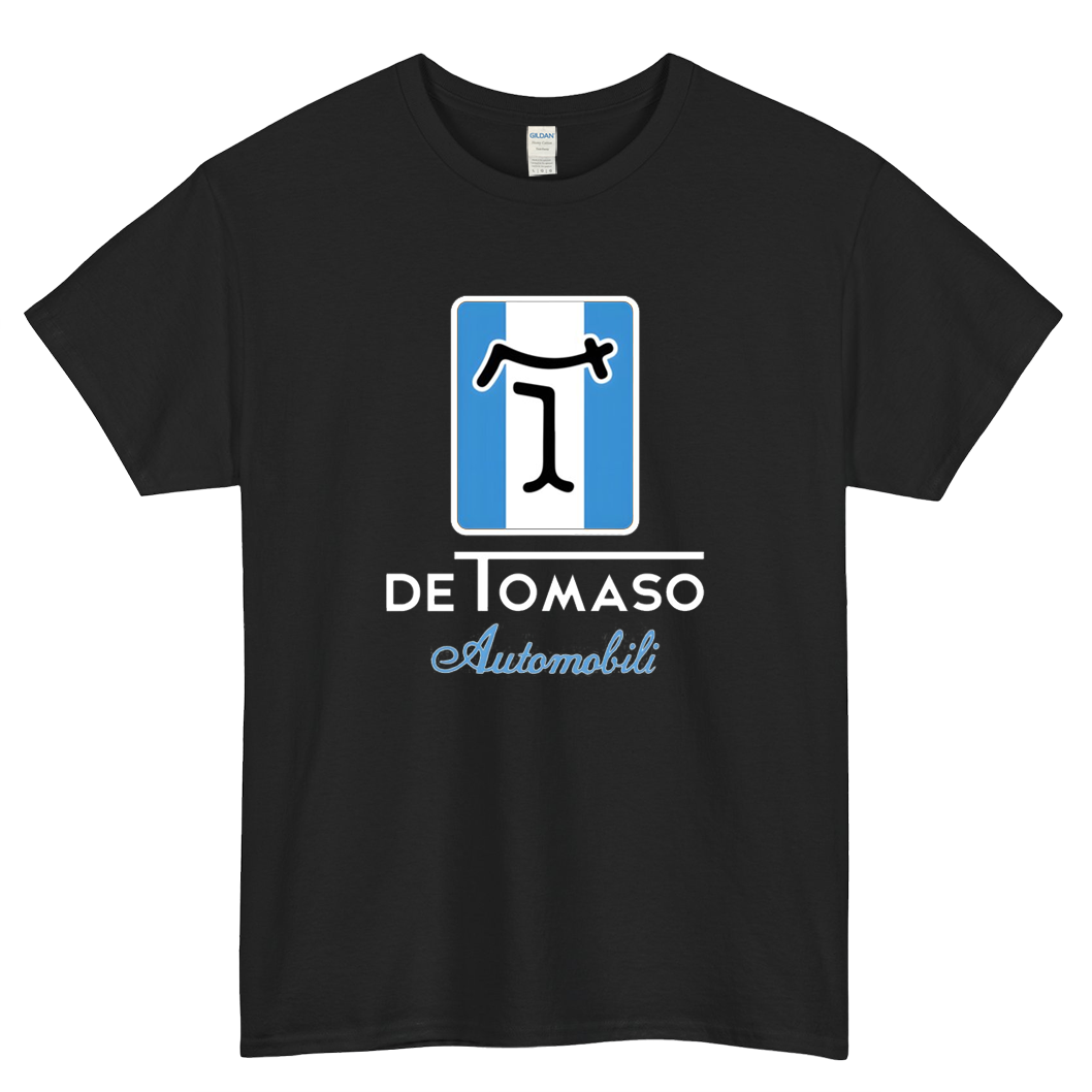 DeTomaso Automobili Logo Mens Unisex Short Sleeve T-Shirt Size S-3XL - P