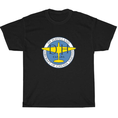 De Havilland Aircraft Logo Men's Unisex T Shirt Size S to 3XL