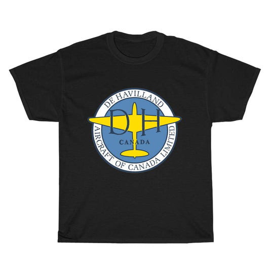 De Havilland Aircraft Logo Men's Unisex T Shirt Size S to 3XL