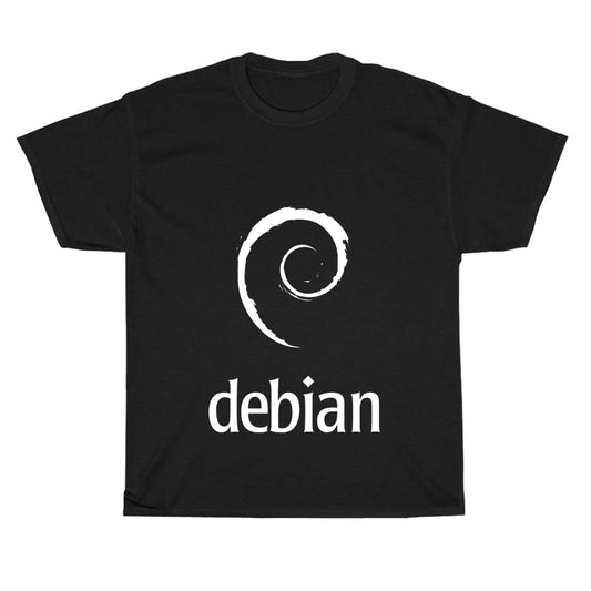 Debian Logo Men's Unisex T Shirt Size S to 3XL