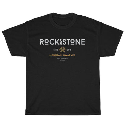 Deep Rock Galactic Rock and Sto Active Logo Unisex Men's T Shirt Size S to 3XL