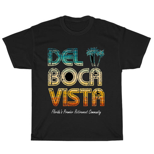 Del Boca Vista Logo Men's Unisex T Shirt Size S to 3XL