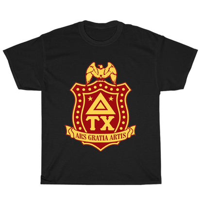 Delta Tau Chi Faber College Logo Unisex Men's T Shirt Size S to 3XL