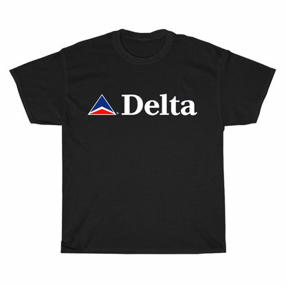 Delta Airlines Insignia Logo Men's Unisex T Shirt Size S to 3XL