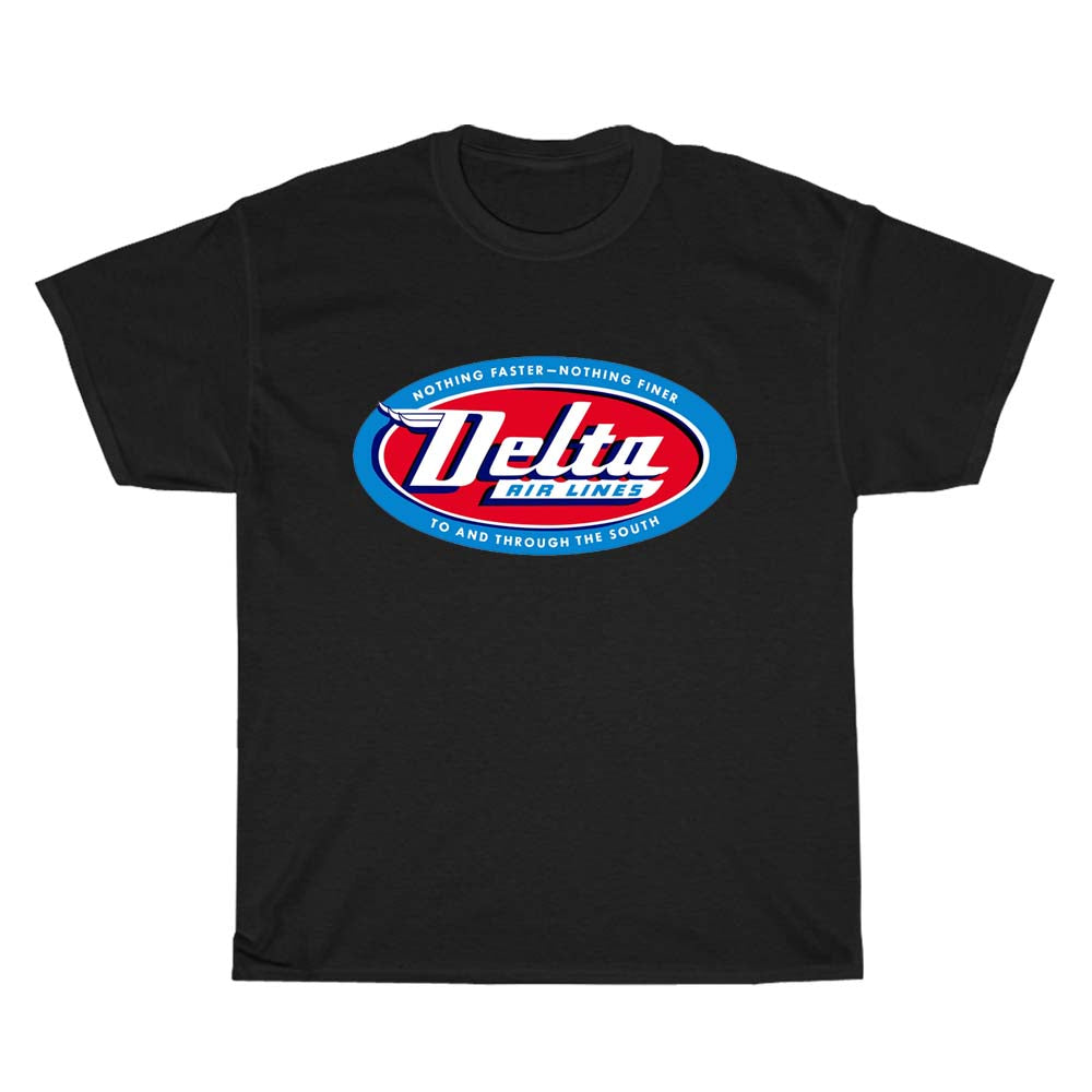 Delta Airlines Logo Men's Unisex T Shirt Size S to 3XL