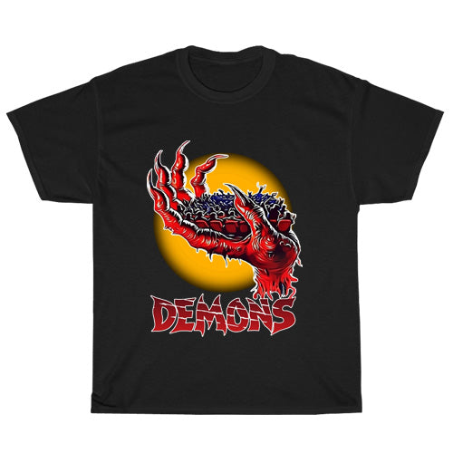 Demons Retro Cult Classic Horror Active Logo Unisex Men's T Shirt Size S to 3XL