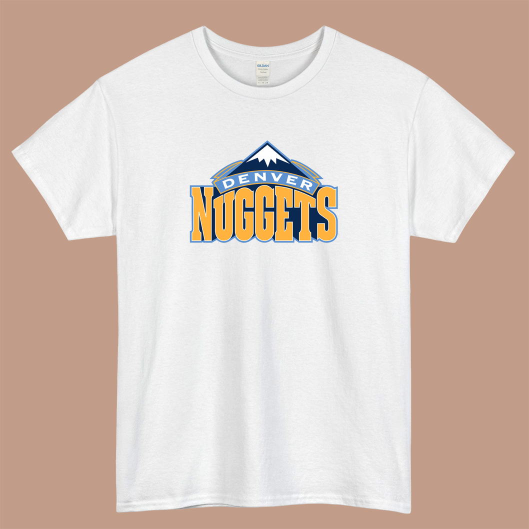 Denver Nuggets Logo Mens Unisex Short Sleeve T-Shirt Size S-3XL