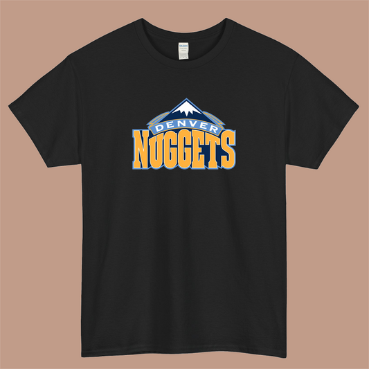 Denver Nuggets Logo Mens Unisex Short Sleeve T-Shirt Size S-3XL
