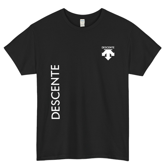 Descente Logo Mens Unisex Short Sleeve T-Shirt Size S-3XL - P
