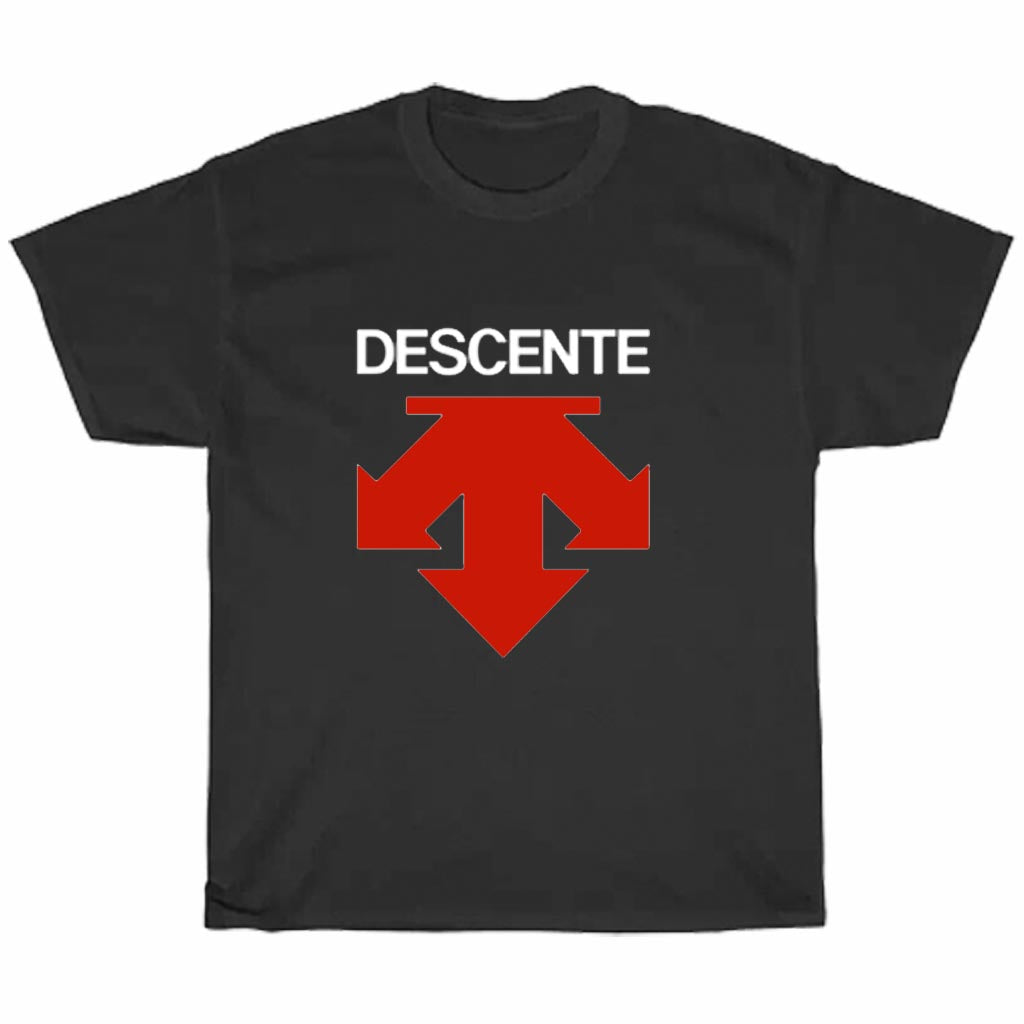 Descente Logo Men's Unisex T Shirt Size S to 3XL