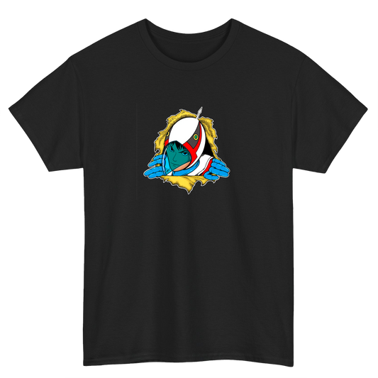 Design Gatchaman G-Force Retro Cartoon Logo Mens Unisex Short Sleeve T-Shirt Size S-3XL -P