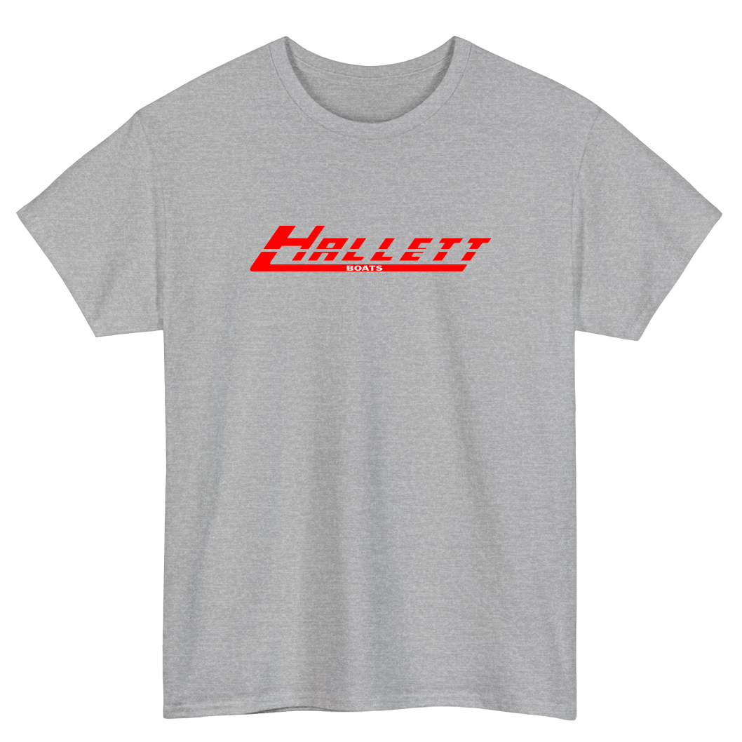 Design Hallett Boats Logo Mens Unisex Short Sleeve T-Shirt Size S-3XL - P