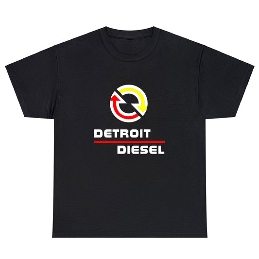 Detroit Diesel Logo Unisex Men's T Shirt Size S to 3XL
