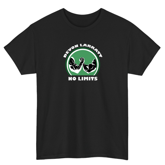 Devon Larratt No Limits Logo Mens Unisex Short Sleeve T-Shirt Size S-3XL - P