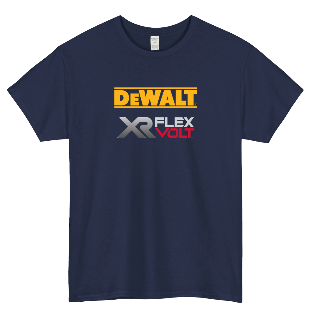 Dewalt XR FlexVolt Logo Mens Unisex Short Sleeve T-Shirt Size S-3XL - P