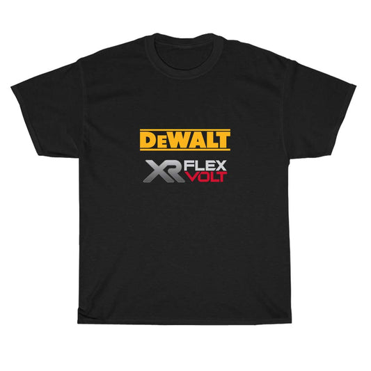 Dewalt Flex Volt Logo Men's Unisex T Shirt Size S to 3XL