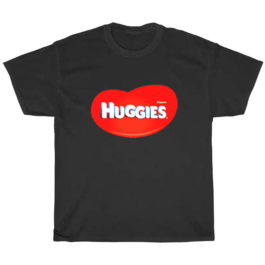Diaper Fralda Huggies Logo Men's Unisex T Shirt Size S to 3XL