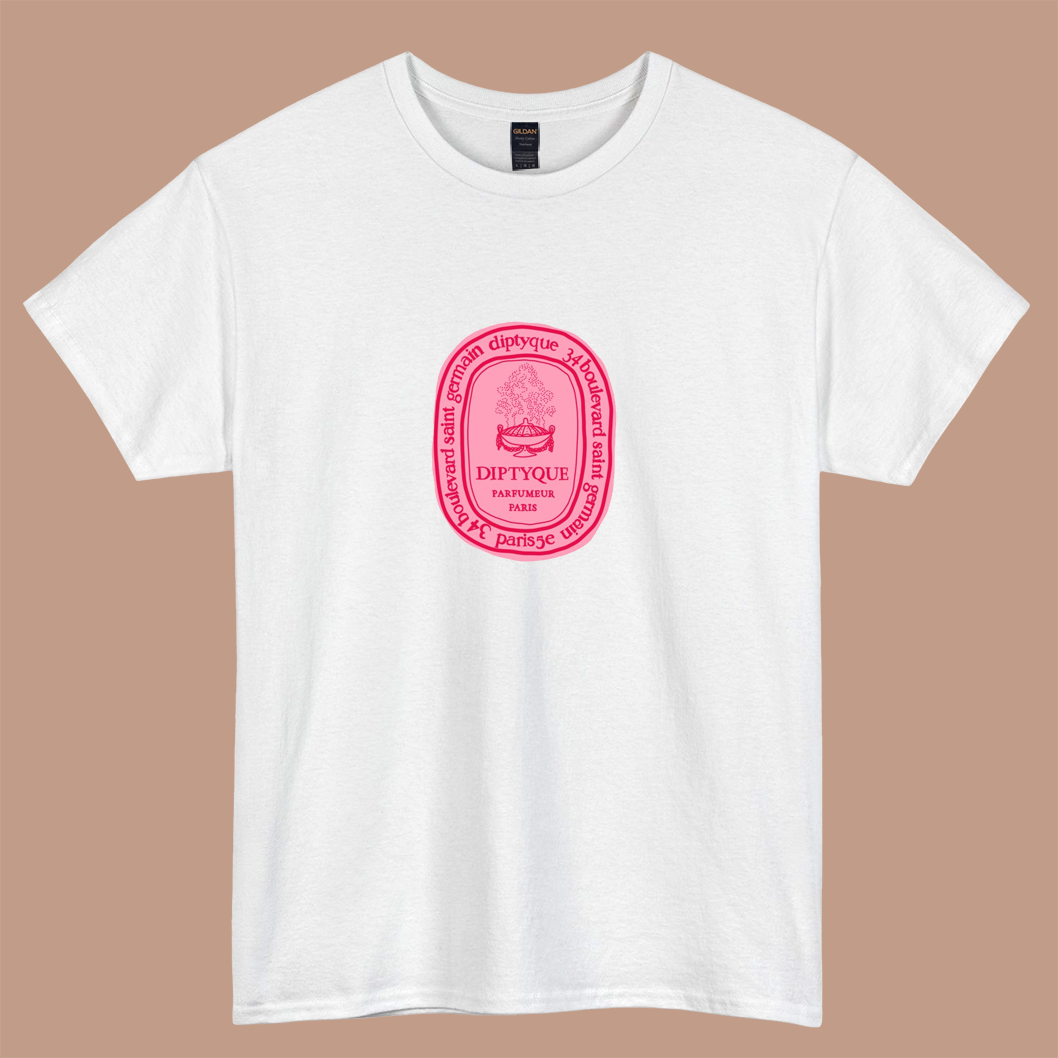 Diptyque logo short sleeve t shirt S-3XL -P